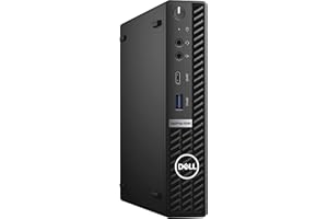 Dell OptiPlex 5080 Micro Form Factor Desktop - Core i7-10700T, 16GB RAM, 1TB SSD, Build in Wi-Fi, Windows 11 Pro (Renewed)