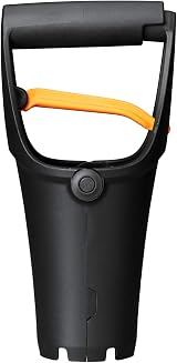 Fiskars Solid Flower Bulb Planter 24 cm FiberComp Black Orange