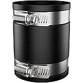 Fernco 1056-22 Flexible Pipe Coupling 2&rdquo; CI/Plastic/Steel to 2&rdquo; CI/Plastic/Steel