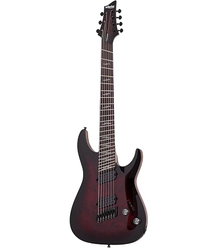Amazon.com: Schecter Reaper-7 Multiscale - Satin Charcoal Burst