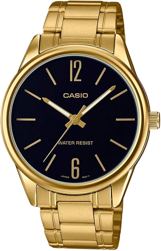 casio quartz gold