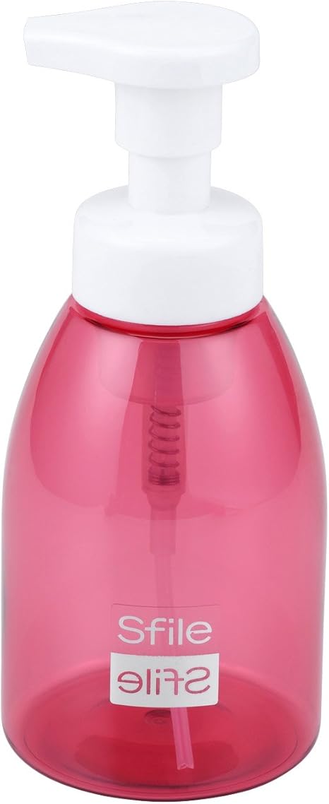 Amazon レック Sfile 泡 ディスペンサー S ピンク ソープ シャンプー用ディスペンサー ホーム キッチン オンライン通販