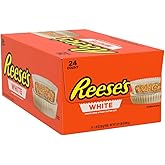 REESE'S WHITE 2 WHITE CREME & PEANUT BUTTER CUPS BOX OF 24
