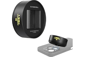 Freewell Neutral Streak 1.33x Anamorphic Lens with 17mm Mount– Cinematic Wide-Screen Lens with Natural Light Streak Effect, Perfect for Night Cityscapes, Filmmaking, and Creative Video Production