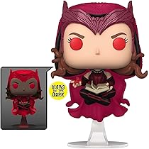 Amazon.com: Funko Pop Marvel Scarlet Witch with Darkhold