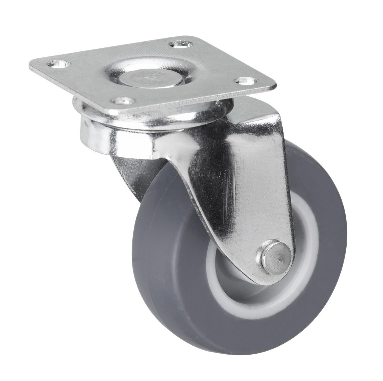 Meister Swivel Castor ✓ ✓ Rubber Wheels ✓ Soft Tread Plate ✓ |/Transport Roller Bearing Castor Heavy Duty Roll, 800650