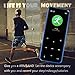 MP3 Player - HonTaseng Portable Sport Bluetooth Metal Music Player With Touch Button, Up To 60 Hours Playback Time, Lossless Sound With Voice Recorder And FM Radio, Expandable 64GB TF Card-Blue