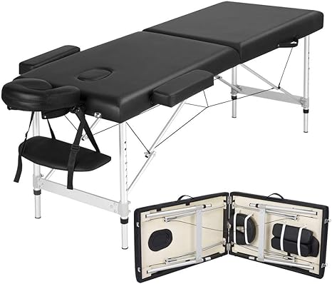 Yaheetech Pro Portable Massage Table Lightweight Folding Facial