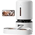 PETLIBRO Automatic Cat Feeder with Camera for Two Cats, 1080P HD Video with Night Vision, 5G WiFi Pet Feeder with Phone APP Control, 2-Way Audio for Cat & Dog, Low Food & Motion & Sound Alerts