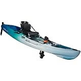 Old Town Ocean Kayak Malibu Pedal Solo Sit-on-Top Recreational Pedal Kayak, 12 ft, Horizon