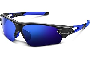 BEACOOL Polarized Sports Sunglasses for Men Women Youth Baseball Fishing Cycling Running Golf Motorcycle Tac Glasses UV400