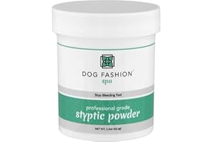 Dog Fashion Spa Styptic Powder | Stops Minor Bleeding Fast | Nail Trimming & Surface Wound Aid | Promotes Natural Healing | M