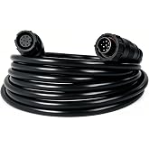 LanKaYiMeng 000-00099-006 9-Pin Transducer Extension Cable 10' | Fit for Lowrance LSS-1 LSS-2 StructureScan &amp; TotalScan, Replaces 3005.6907 10Ex-blk, Plug &amp; Play, Saltwater Rated