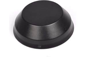 CNNELL Magnetic Police Antenna Plastic Hole Plug Compatible with Chevy Impala/Tahoe/Crown Victoria P71 Black
