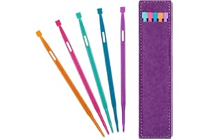 5pcs That Purple Thang Sewing Tools with Bag, Multifunctional Sewing Accessories for Sewing Craft Projects, Quilting Supplies