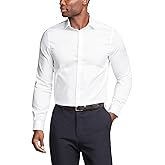 Michael Kors Mens Dress Shirt Ultra Wrinkle Free Stretch Regular Fit