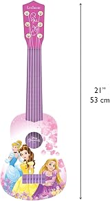 Lexibook Disney Princess My First Guitar 21in 6 Nylon Strings Pink K200DP view 3