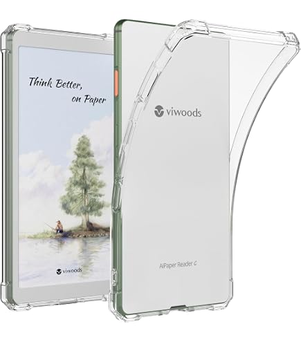 Amazon.com: PU Leather Folio Case for VIWOODS AiPaper Reader