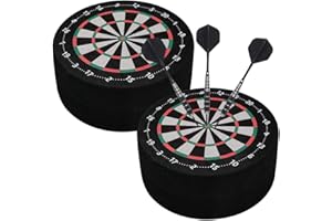 2Pack Dart Holder, Mini Dart Station for Steel Tip Darts, Space-Saving Dart Base Station, Dartboard Accessories