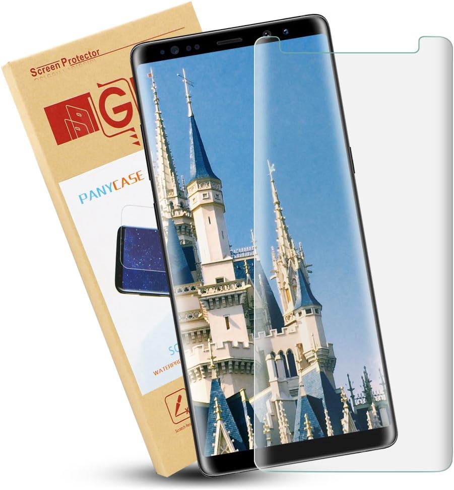 Galaxy Note 8 Screen Protector,Galaxy Note 8 Tempered Glass,Panycase [Case Friendly] Ultra Clear 9H Hardness Tempered Glass Screen Protector for Samsung Galaxy Note 8