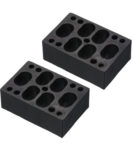 Risers Skateboard 12mm (1/2 Pouce) - Lot De 2 Cales En Caoutchouc, Neuves, Envoi Rapide