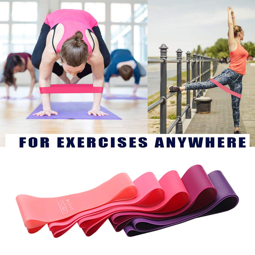 Zsooq Resistance Loop Bands Exercise Bands For Working Out Fitness