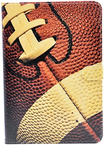 American Football Ball Texture Pattern Leather Flip Slim Book Shell Stand Case Cover for Apple ipad mini 1 2 3