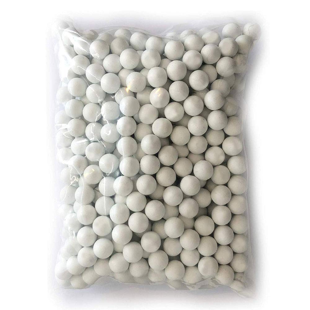 Wolike Professional Plastic multicolor Slingshots Ammo 3/8"(10mm),multicolor balls 500 per pack (White)