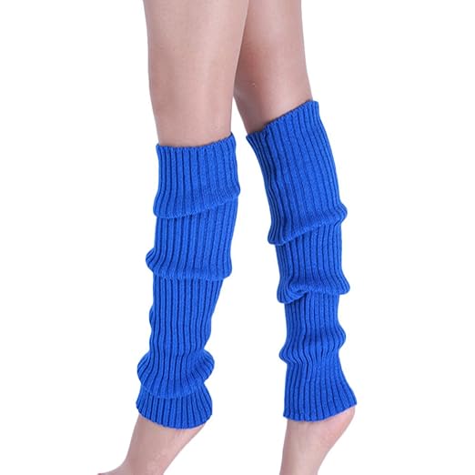 Goosuny Damen Stulpen Boot Manschetten Wärmer Stricken Bein Strümpfe Einfarbig Winter Absatz Beinwärmer Dicke Socken Stiefel 