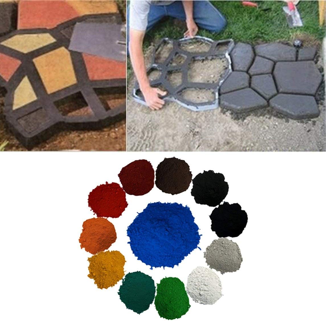 sdfghzsedfgsdfg 500g Multicolor Pigmento Cemento Patio Patio Lechada