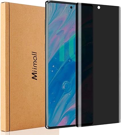 Amazon 覗き見防止 対応samsung Galaxy Note 10 Plus覗き見防止フィルム サムスン ギャラクシー ノート 10 プラス 強化ガラスフイルム 最高硬度9h 指紋防止 自動吸着 気泡ゼロsamsung Galaxy Note 10 Plus 保護フイルム スクリーンプロテクター 通販
