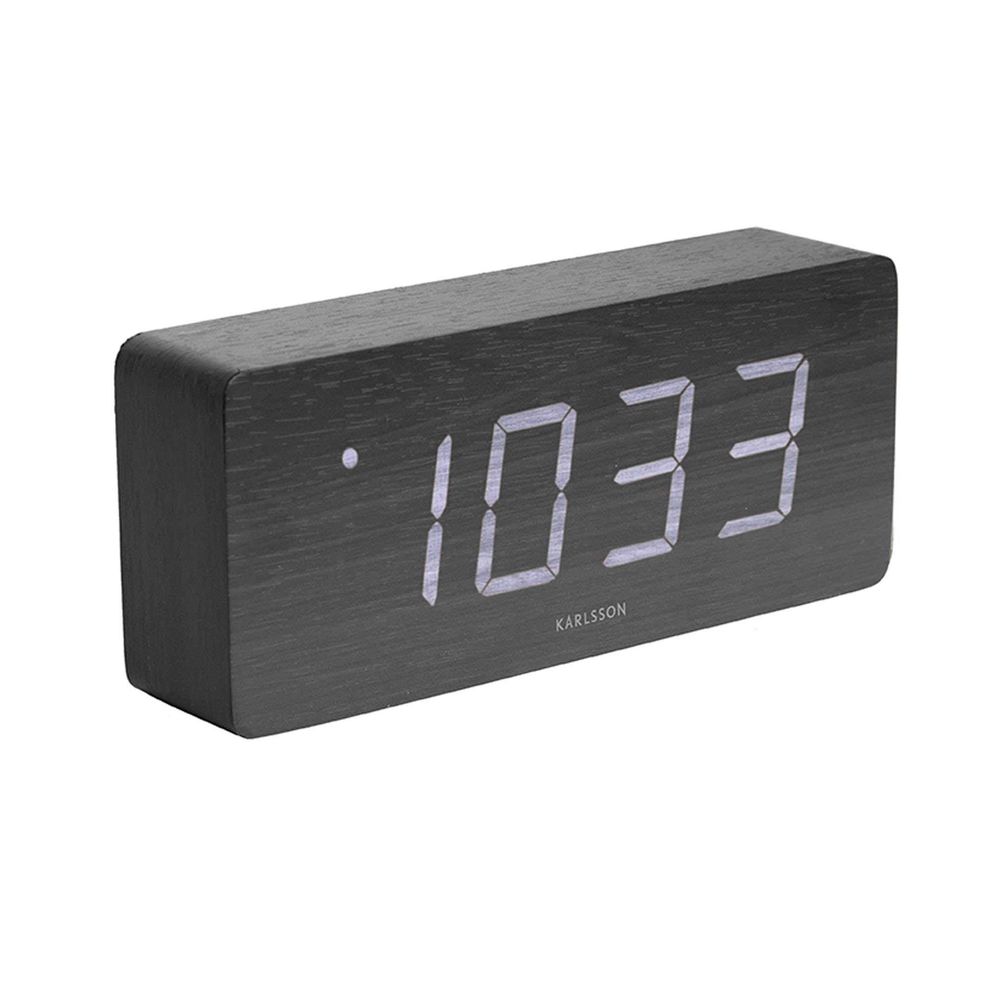 Karlsson Alarm Clocks Digital Alarms KA5654BK