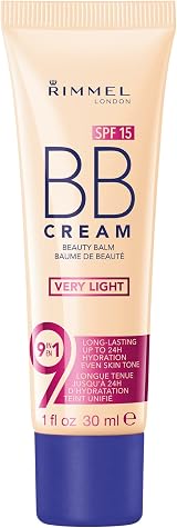 Rimmel London BB Cream 9-in-1 Lightweight SPF 15 Very Light 30 ml