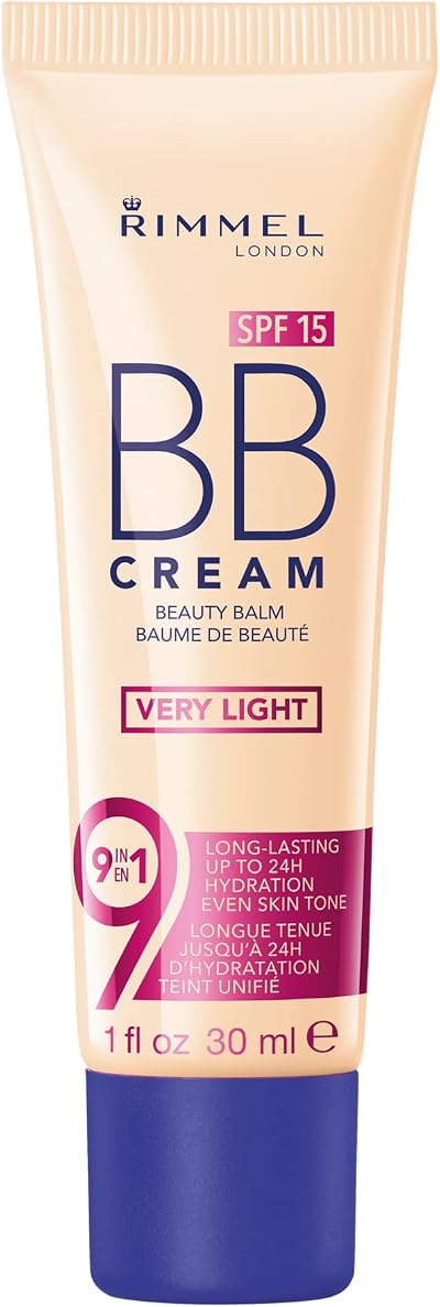 Rimmel London BB Cream 9-in-1 Lightweight SPF 15 Very Light 30 ml