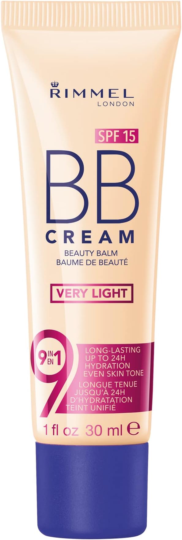 Rimmel London BB Cream 9-in-1 Lightweight SPF 15 Very Light 30 ml