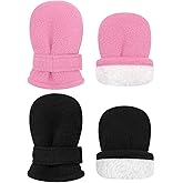Sarfel Baby Mittens Toddler Gloves Kids Winter Gloves Baby Girl Boy Winter Mittens Infant Mittens 2 Pair Pack