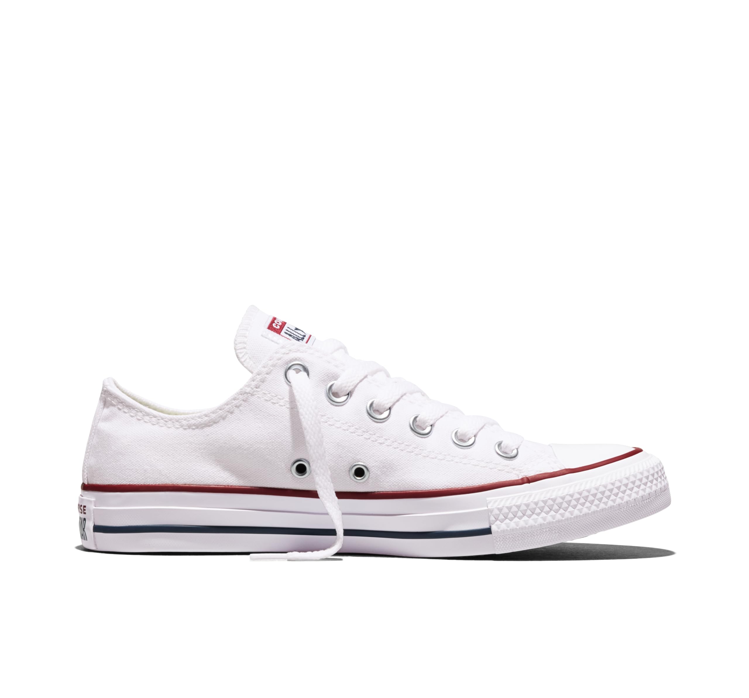 Converse All Star Low Trainers White Canvas - 8 UK