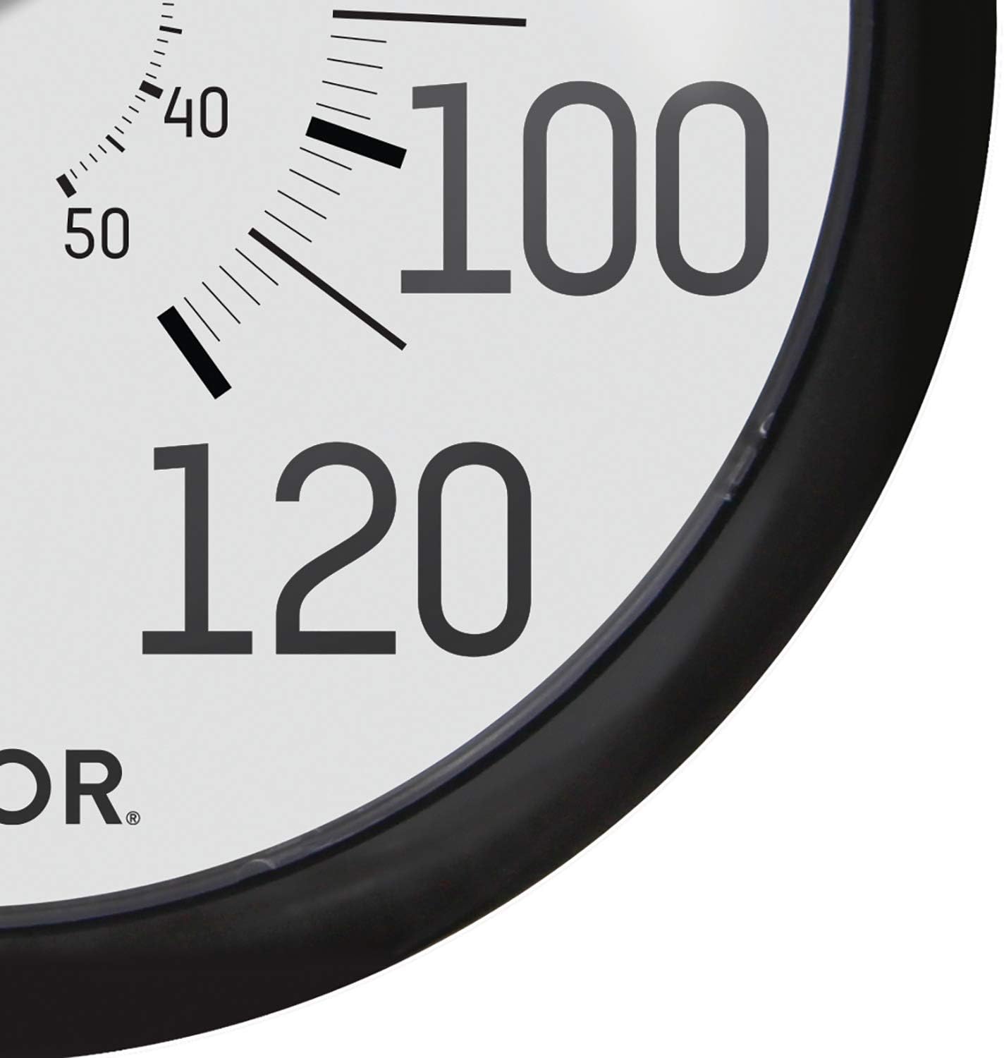 Taylor Precision Products 6700 Big & Bold Wall Thermometer, One Size, Black : Garden & Outdoor