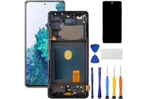 OLED for Samsung Galaxy S20 FE 5G Screen Replacement Kit LCD Display Digitizer Assembly Touch Screen SM-G781U1/DS SM-G781U G7
