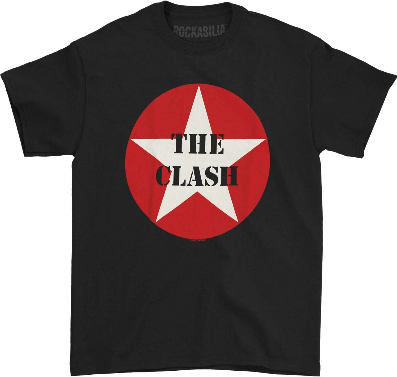 The Clash- Star Logo T-Shirt Size