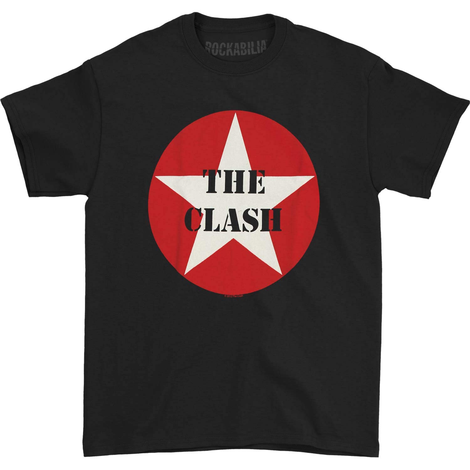 The Clash- Star Logo T-Shirt Size