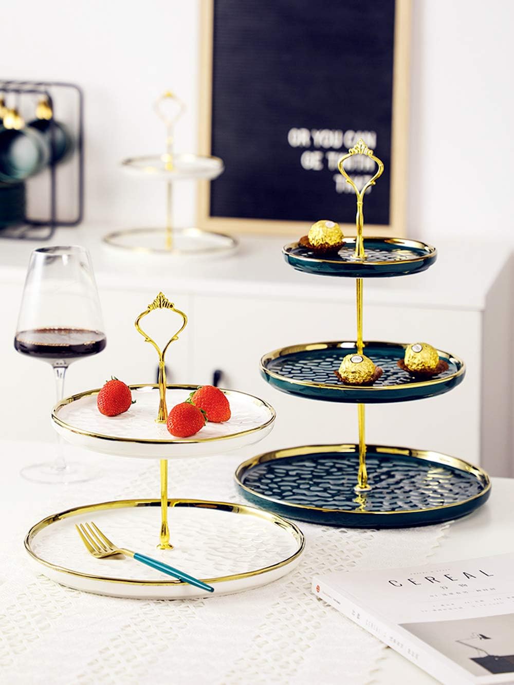 JeVenis 6 PCS Hardware Fittings Cake Stand Cake Stand Fittings Hardware