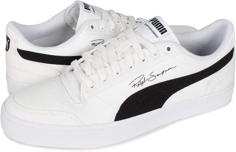 Amazon プーマ ラルフサンプソン バルク キャンバス スニーカー Ralph Sampson Vulc Canvas ホワイト 白 Us9 5 27 5 スニーカー