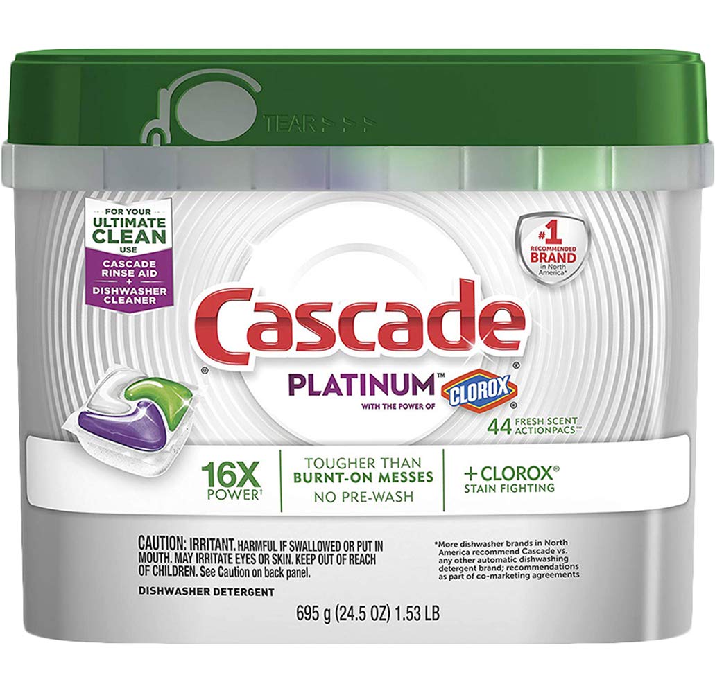 Best cascade extra action dishwasher detergent