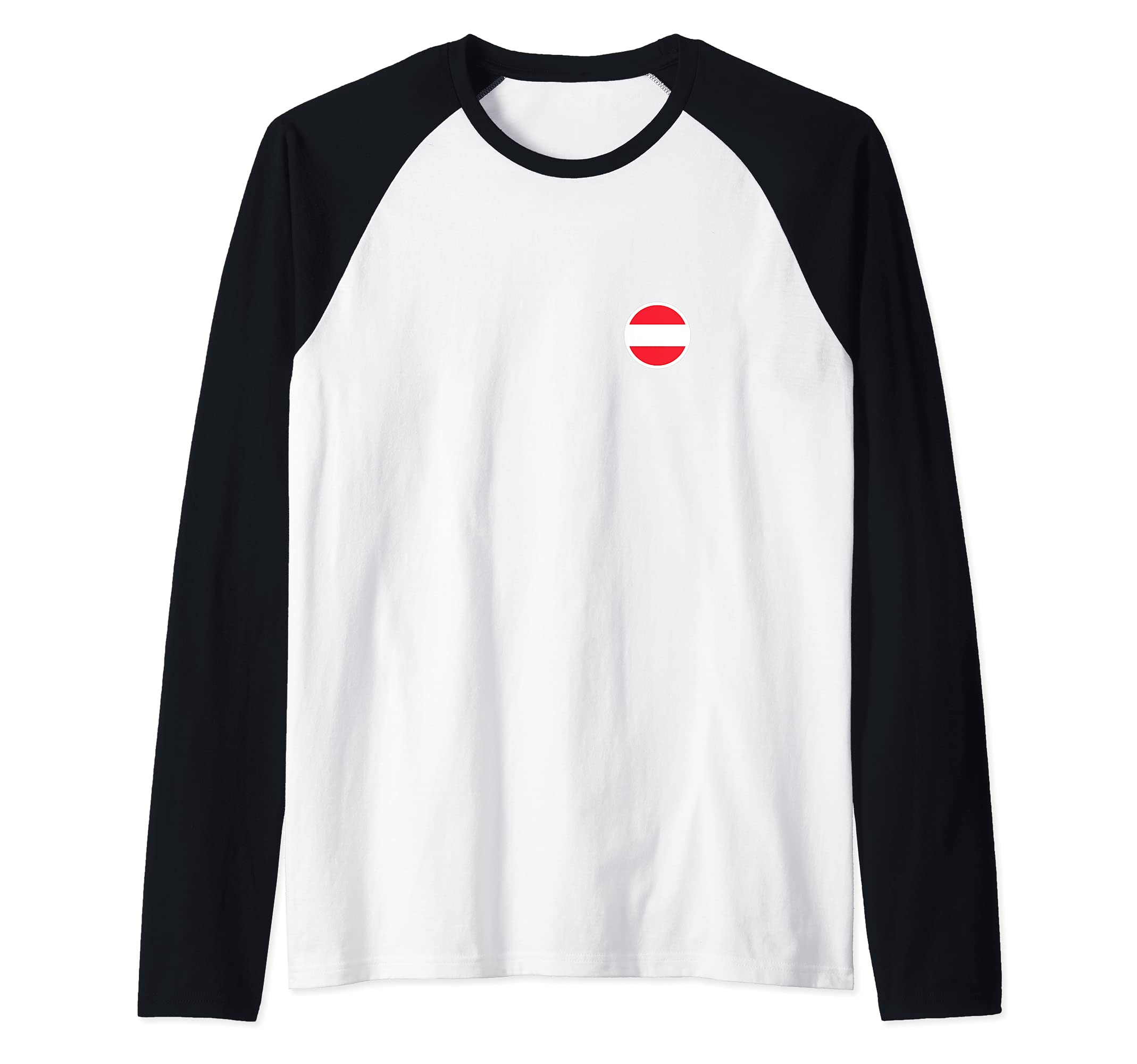 Flag Austria Raglan Baseball Tee