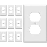 ENERLITES Duplex Wall Plates Kit, Electrical Outlet Covers, Standard Size 1-Gang 4.50