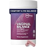 Microbiome Labs Vaginal Balance - Vaginal Probiotics for Women with Lactobacillus Gasseri - Feminine Care to Encourage pH Balance for Women, Reduce Discomfort & Support Gut Health (60 Capsules)