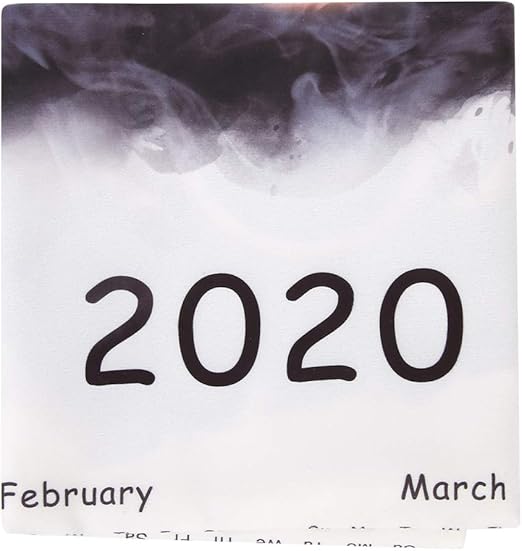 Calendario De Pared 50x70cm Estilo Simple 2020 Colgante Calendario Tela Calendario De Pared Decoracion Del Fondo Del Hogar Para El Calendario Mensual De Pared 2020 B Amazon Es Hogar