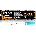 Ediloca EN206 256GB 3D NAND TLC M.2 SSD, M.2 2280 SATA III 6Gb/s SSD Internal Hard Drive, Read/Write Speed up to 550/460 MB/s, Compatible with Ultrabooks, Tablet Computers and Mini PCs