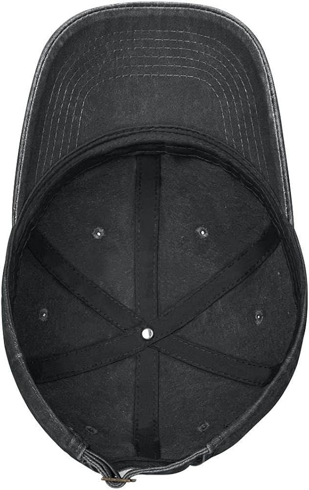 Just A Girl Who Loves Rottweilers Unisex and Personalized Cowboy hat with Adjustable Sunshade Black: Clothing